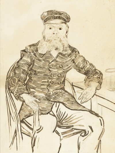 The Postman Joseph Roulin, 1888 by Vincent van Gogh